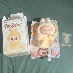 Authentic Labubu Have a Seat: “Sisi”